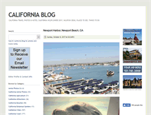 Tablet Screenshot of california-blog.com